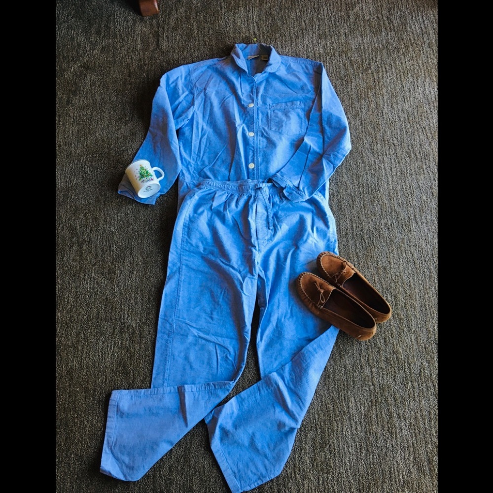 Price Firm L.L. Bean Vintage Matching Pajama Set